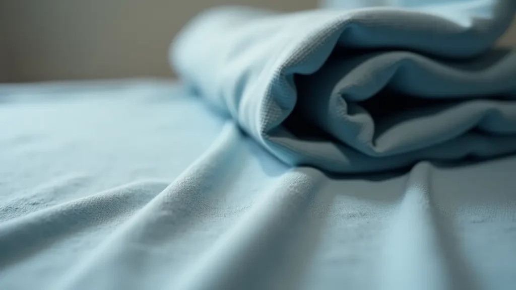 Textured close-up of Dry Pique Dri Fit fabric used in polo shirts.