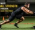 Athlete performing speed and power workout wearing tactical training boots